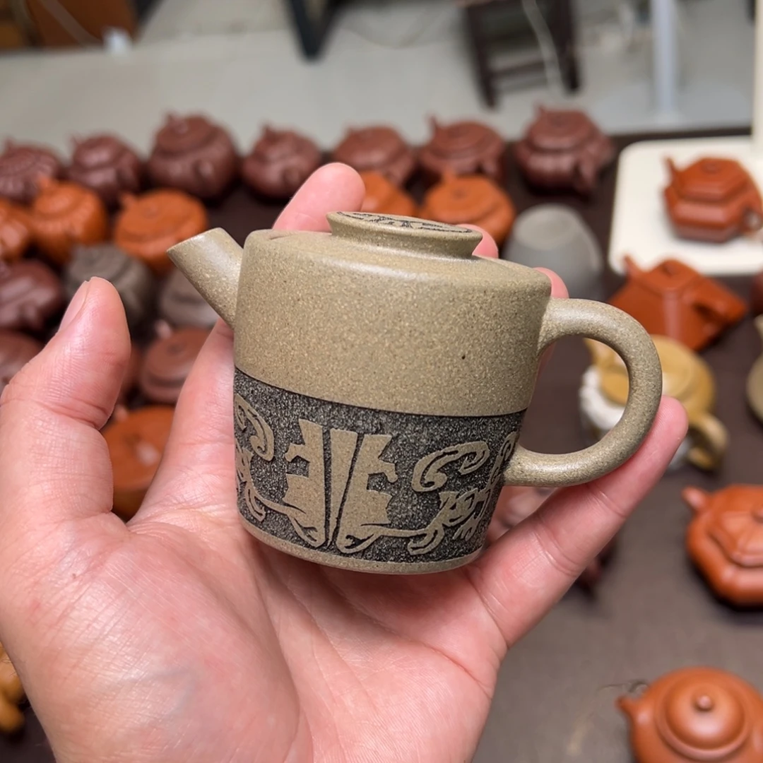 霖***、茶壶紫砂宜兴紫砂壶的制作