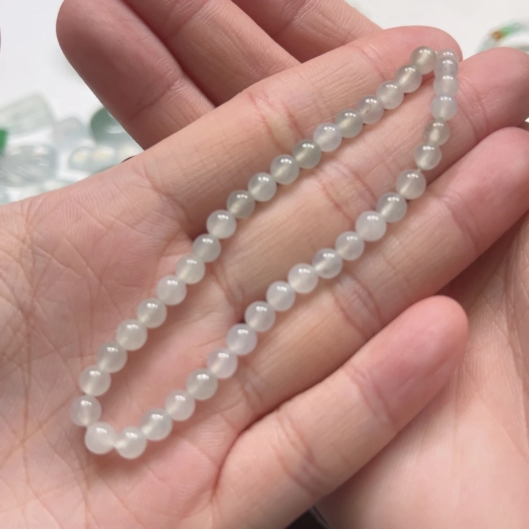 翡翠未镶嵌手链缅甸翡翠