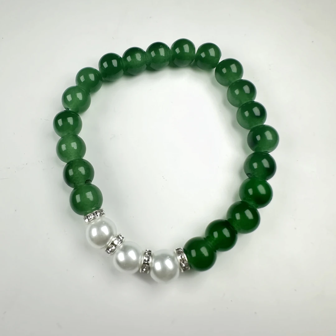 FL045-DIY配饰-精美设计款绿手串-多样性发其一