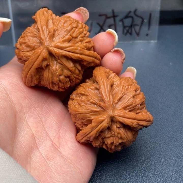 慢***茶吊坠文玩核桃白狮子