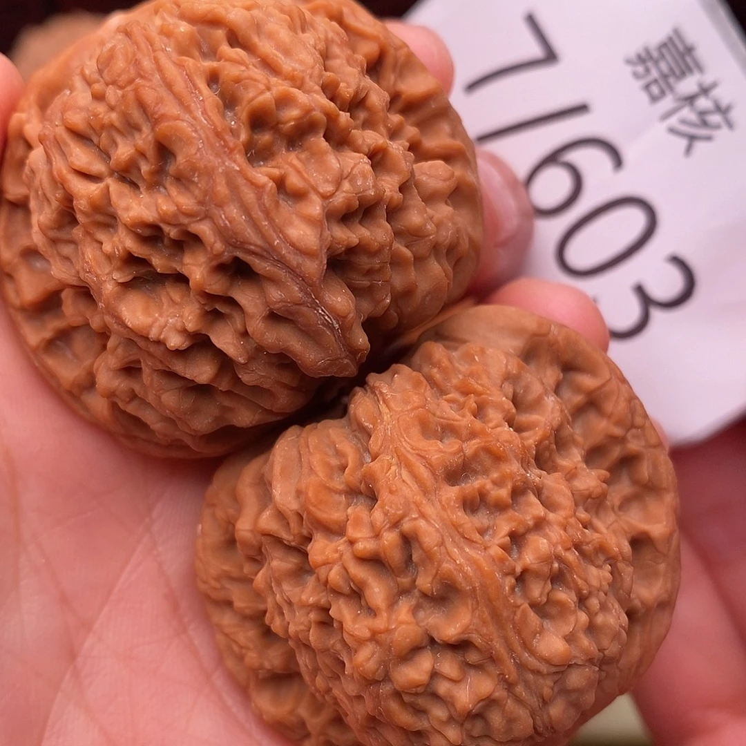 文玩核桃把件43南疆石
