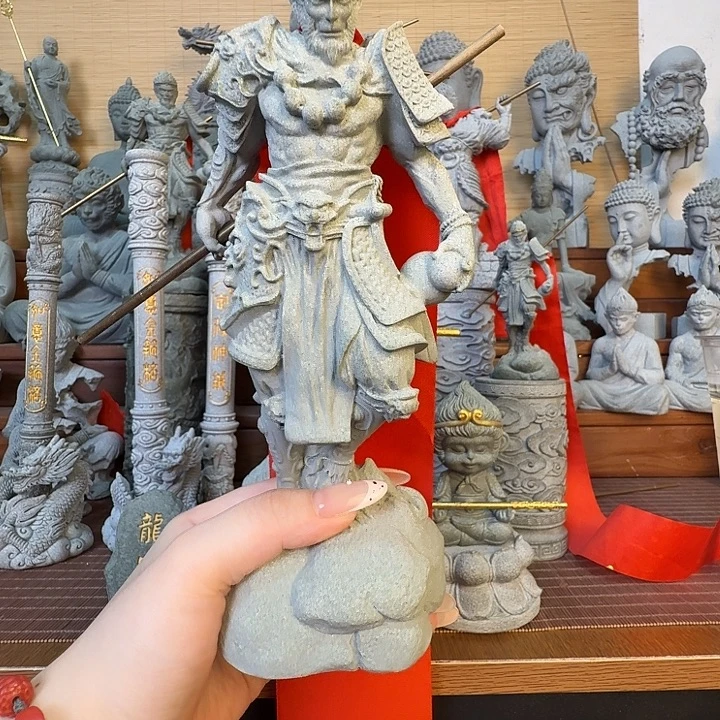 石材微瑕大黑化悟空