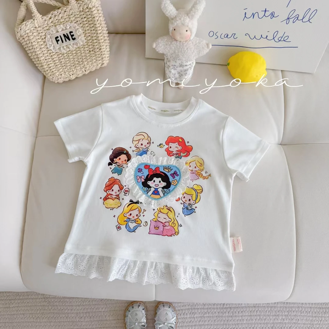 【现货】252-优米优卡童装2025年夏季新款舒弹液氨棉印花T恤-252088