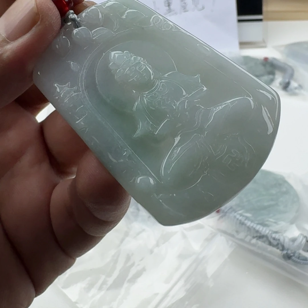 颈饰未镶嵌翡翠天然缅甸A货翡翠