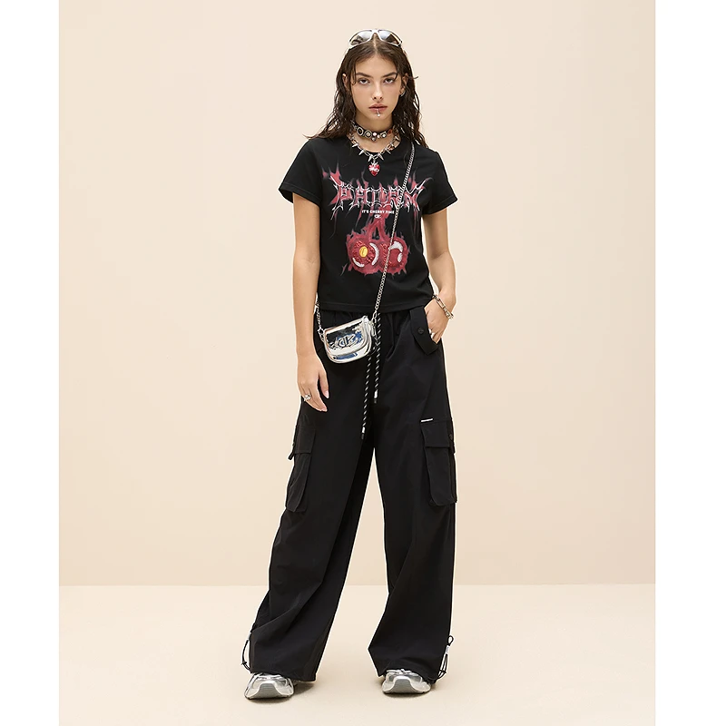 【商场同款】PHORM2025夏装新款T恤T08833526