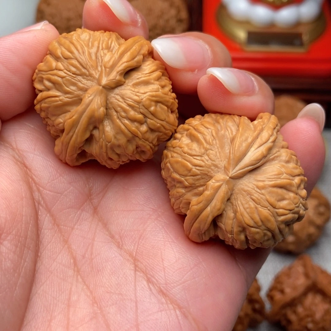 Z****把件文玩核桃球白35全品