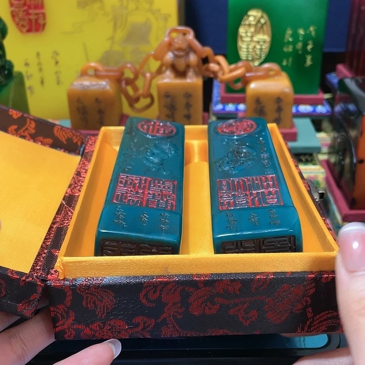 寿山石印石篆刻印章引首章闲章姓名章生日礼物