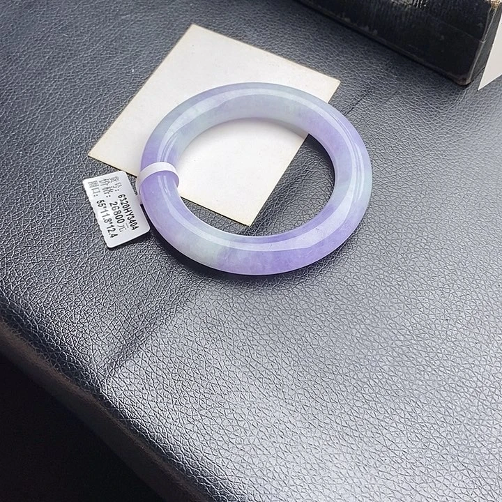 未镶嵌手镯翡翠55圆条
