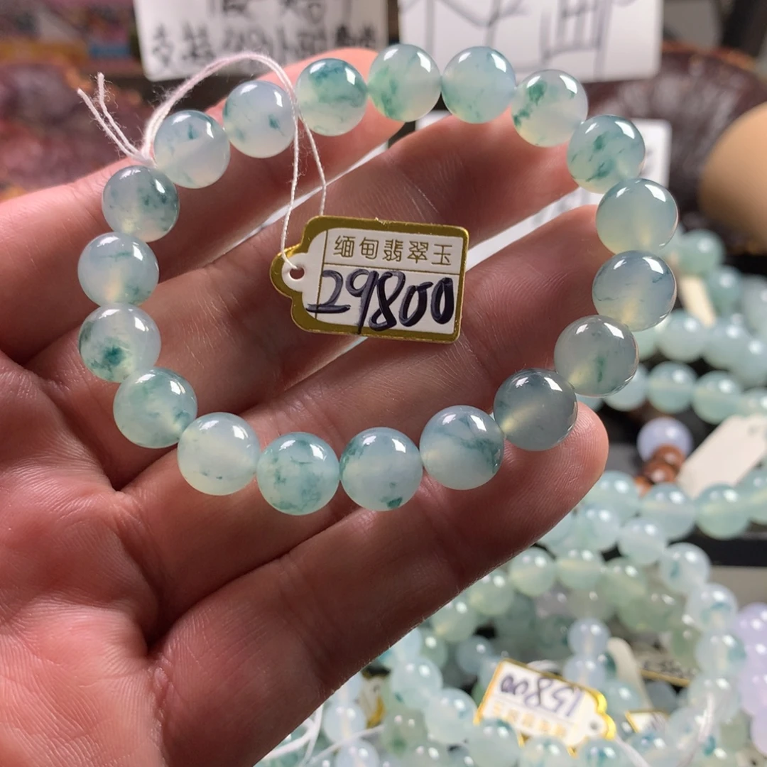 定制翡翠未镶嵌卡10 19颗