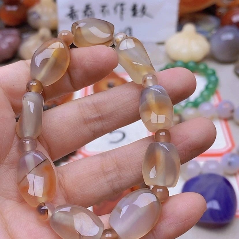 【闪购商品】未镶嵌玛瑙/玉髓珠宝半成品宁*