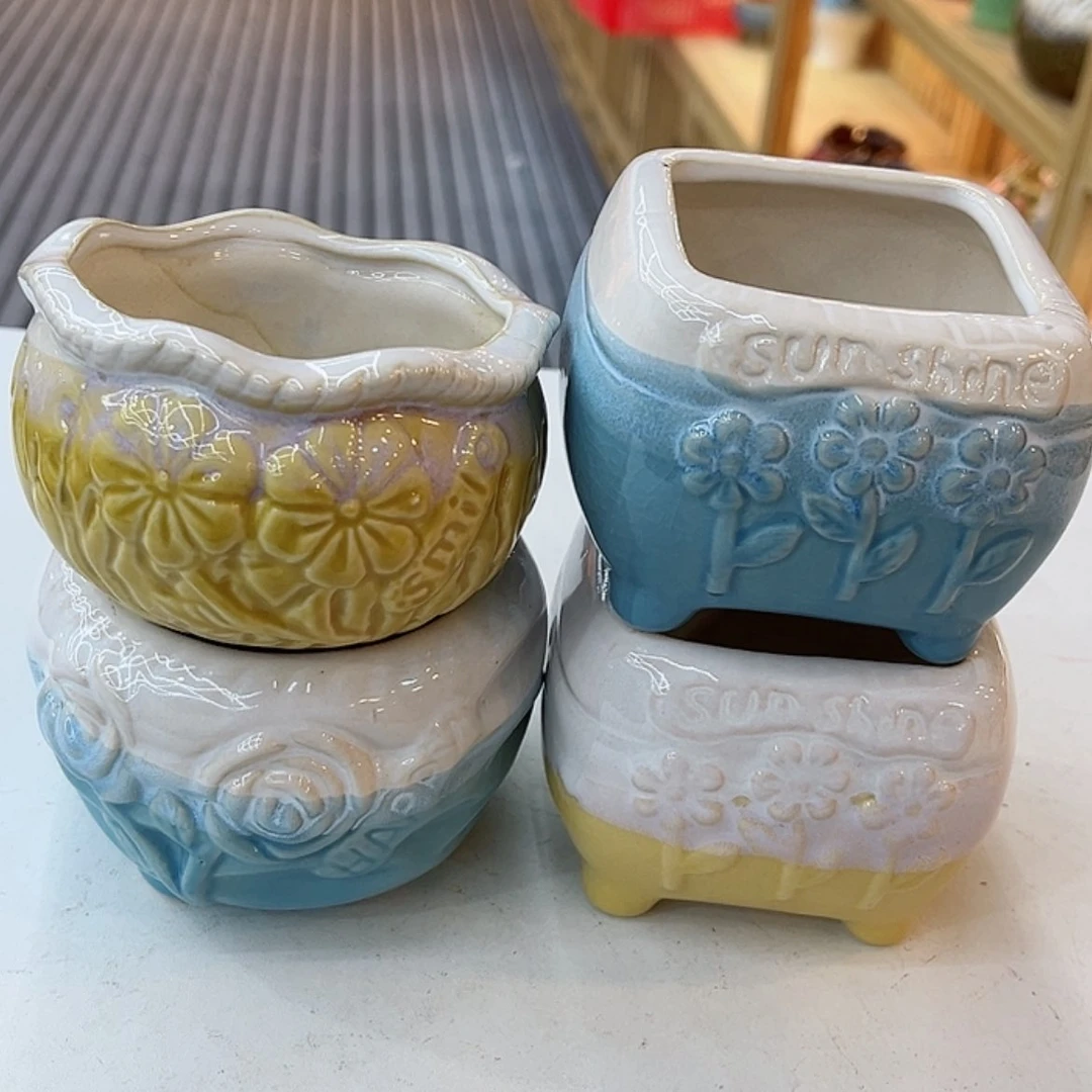 【闪购商品】陶瓷花盆