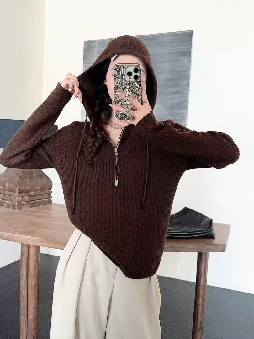 2025春秋新款系列慧姐针织毛衣显瘦打底不起球300-499百搭