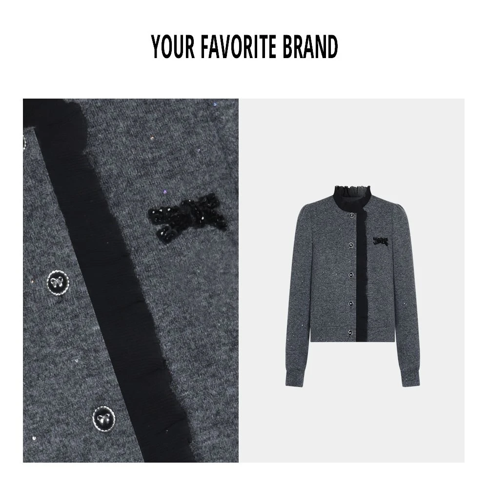 【思南记事】新款上新时尚气质高级显瘦百搭洋气针织上衣G25812701