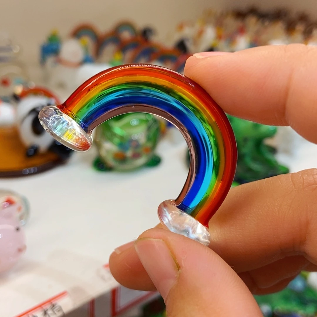 琉璃手工艺品彩虹