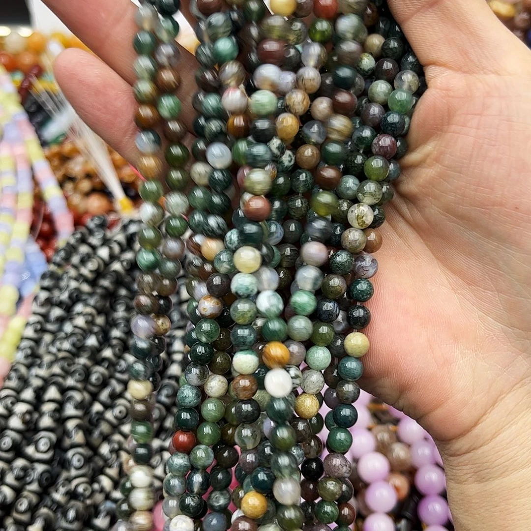 玛瑙/玉髓未镶嵌珠宝半成品k6印度玛瑙