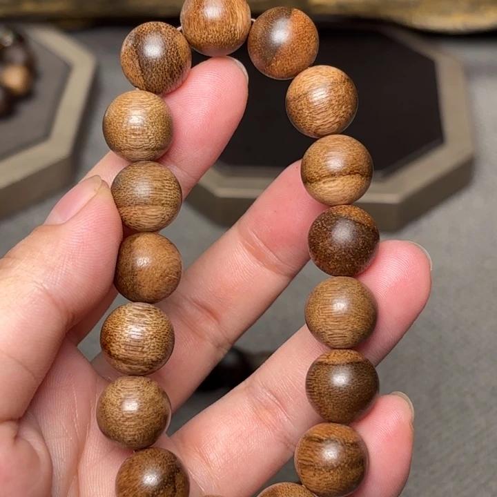 手串沉香越南芽庄瘤疤白棋楠1.2