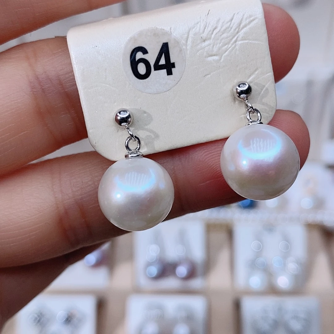 颈饰银S925镶嵌淡水珍珠