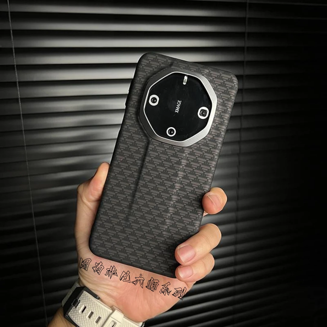 超薄凯夫拉纹适用华为mate70rs非凡大师手机壳碳纤维纹mate70pro＋