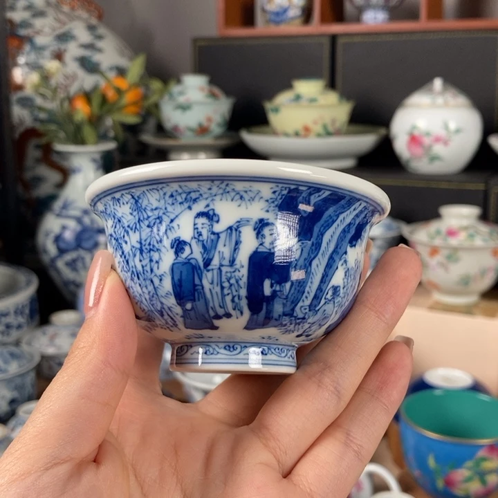 杯折葵非器竹林七贤小压手