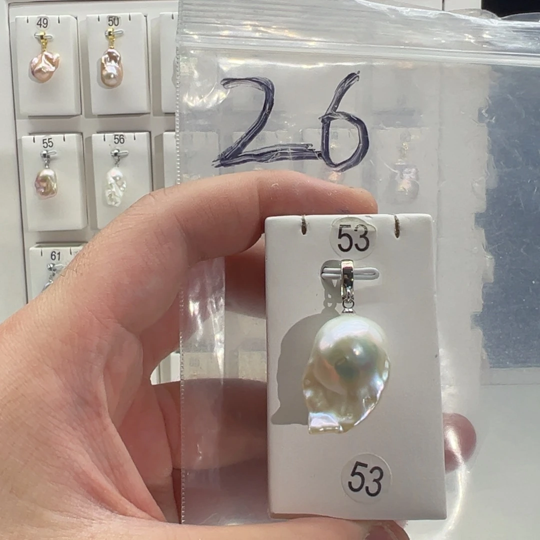 颈饰淡水珍珠合金