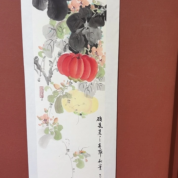 国画听兰老师花鸟