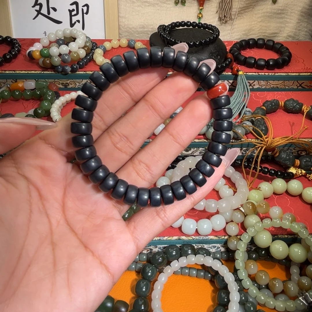 和田玉手链未镶嵌