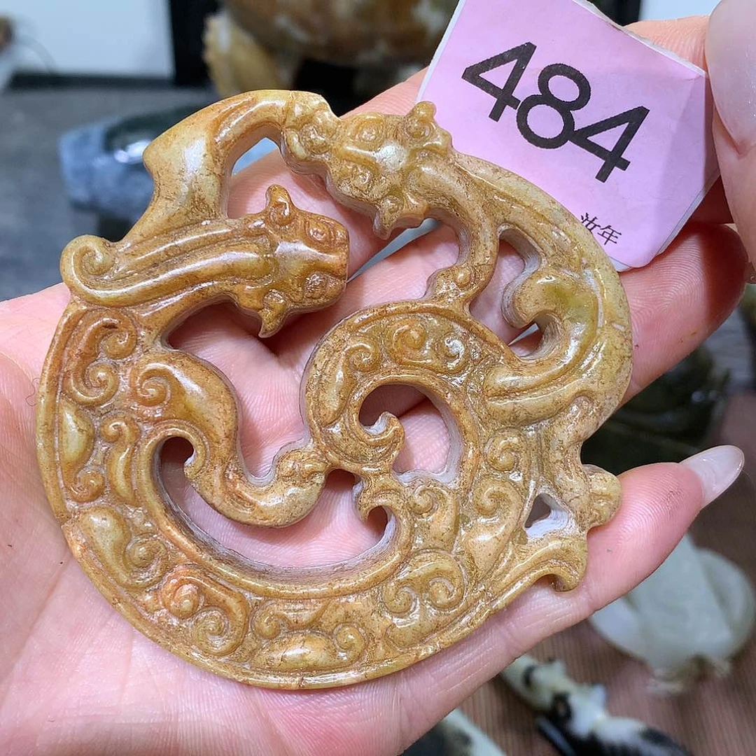 颈饰未镶嵌和田玉