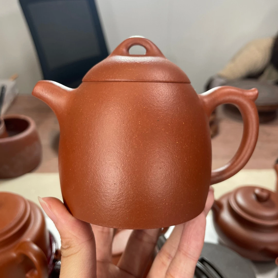 红降坡秦权壶手工制作