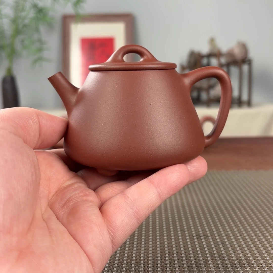 紫砂茶壶黄龙山原矿紫砂壶230