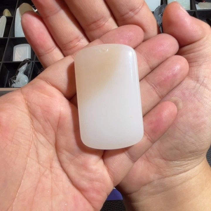 和田玉未镶嵌吊坠(赠链)用****7