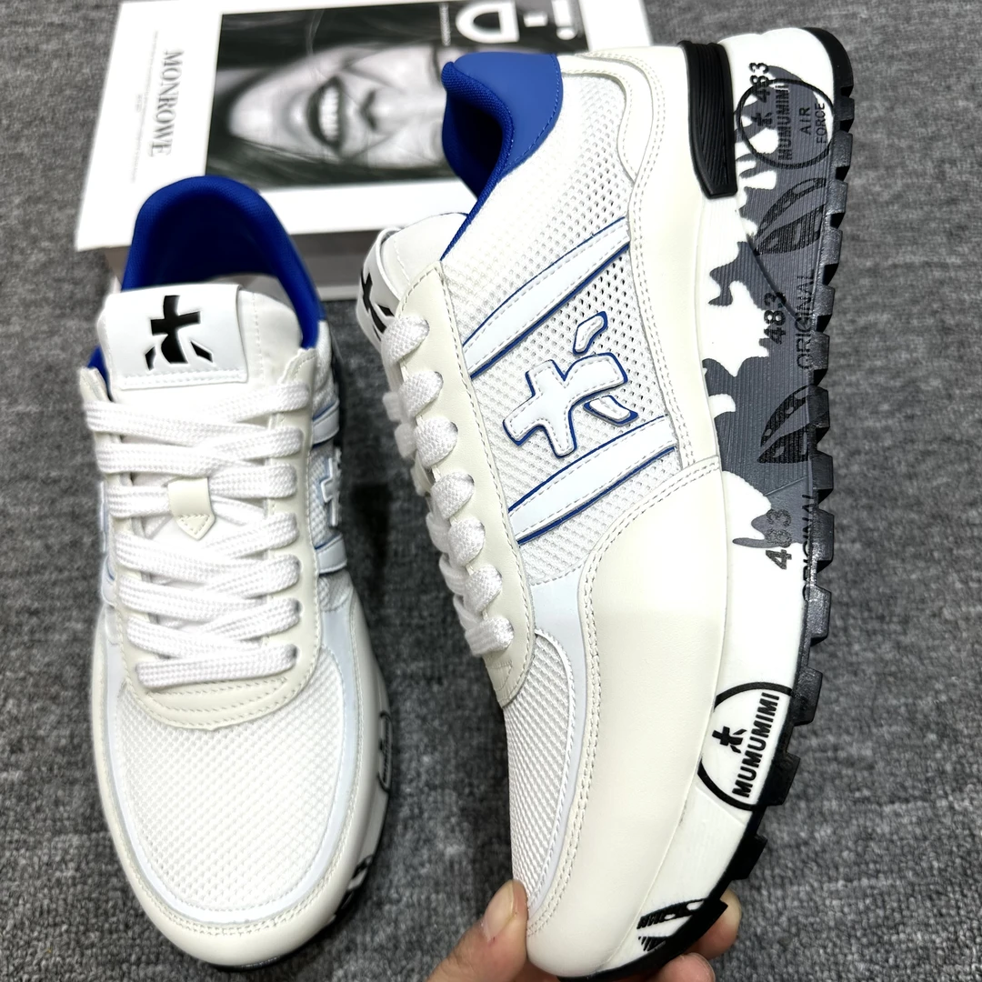 【木木米米】新款男士时尚真皮休闲鞋木驰潮流百搭休闲跑步潮鞋1162