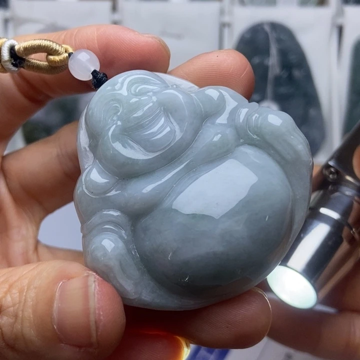 翡翠未镶嵌挂件翡翠