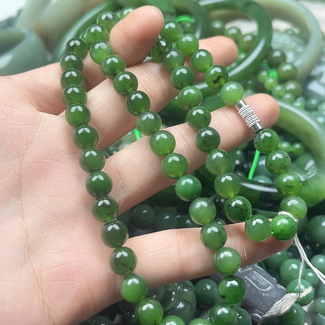 和田玉（碧玉）未镶嵌颈饰