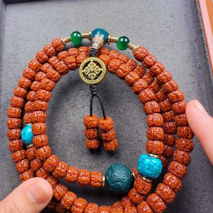 金刚菩提吊坠灭霸盘龙