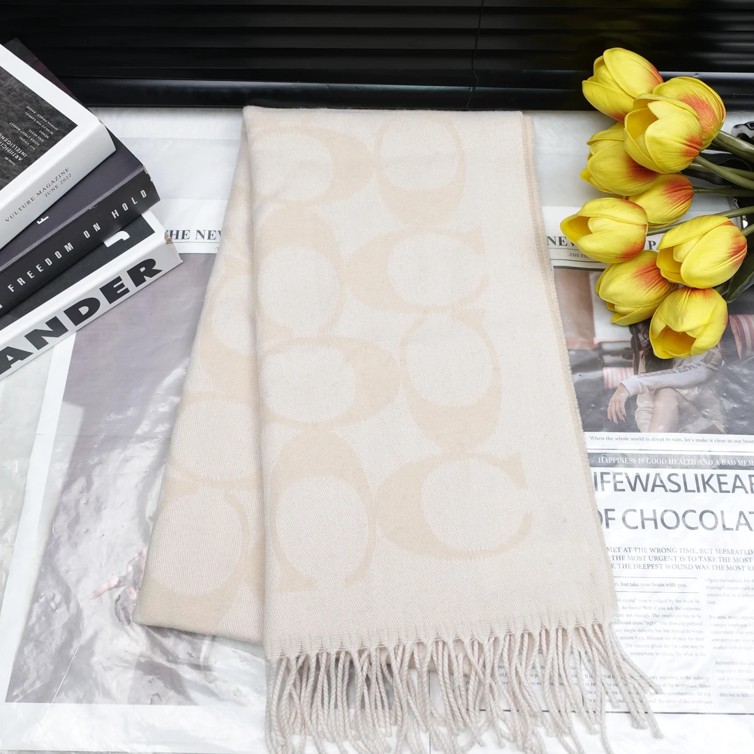 95新 COACH/蔻驰 围巾/T10323274