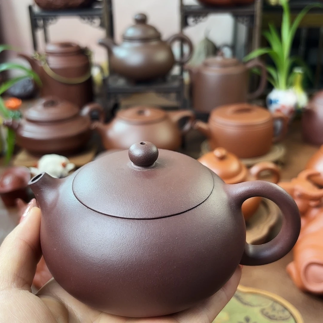 花***狸紫砂茶壶西施紫砂