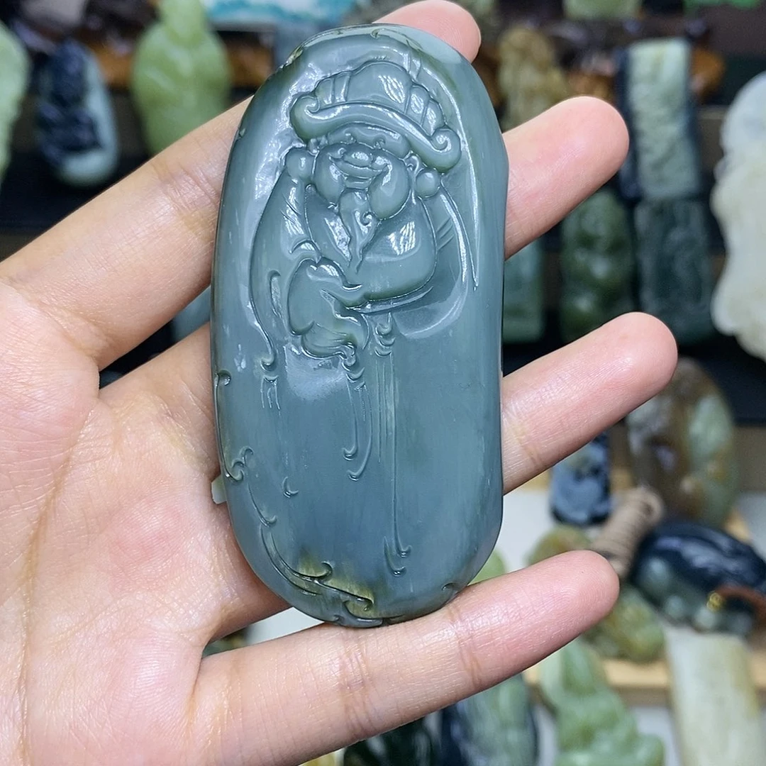 【闪购商品】颈饰未镶嵌和田玉己*置
