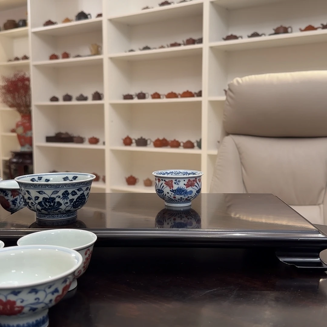 布***龙陶摆件紫砂笔记杯子