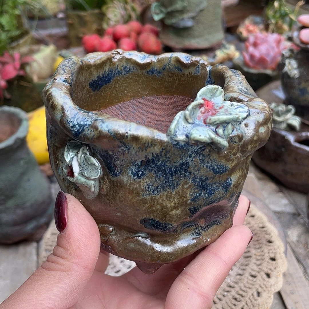 特价福利高温粗陶花盆