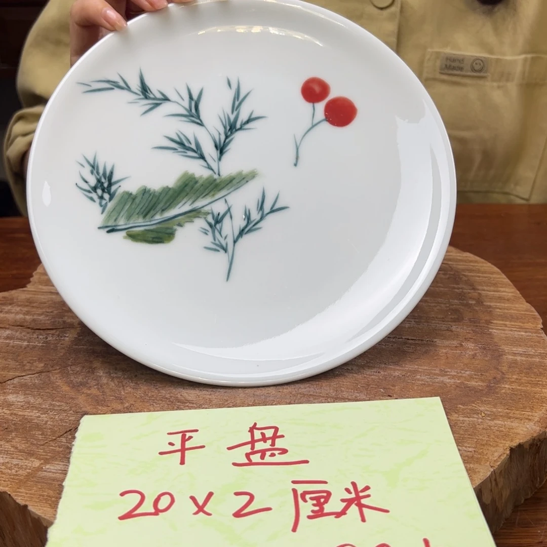 瓷片景德镇陶瓷手工手绘制作