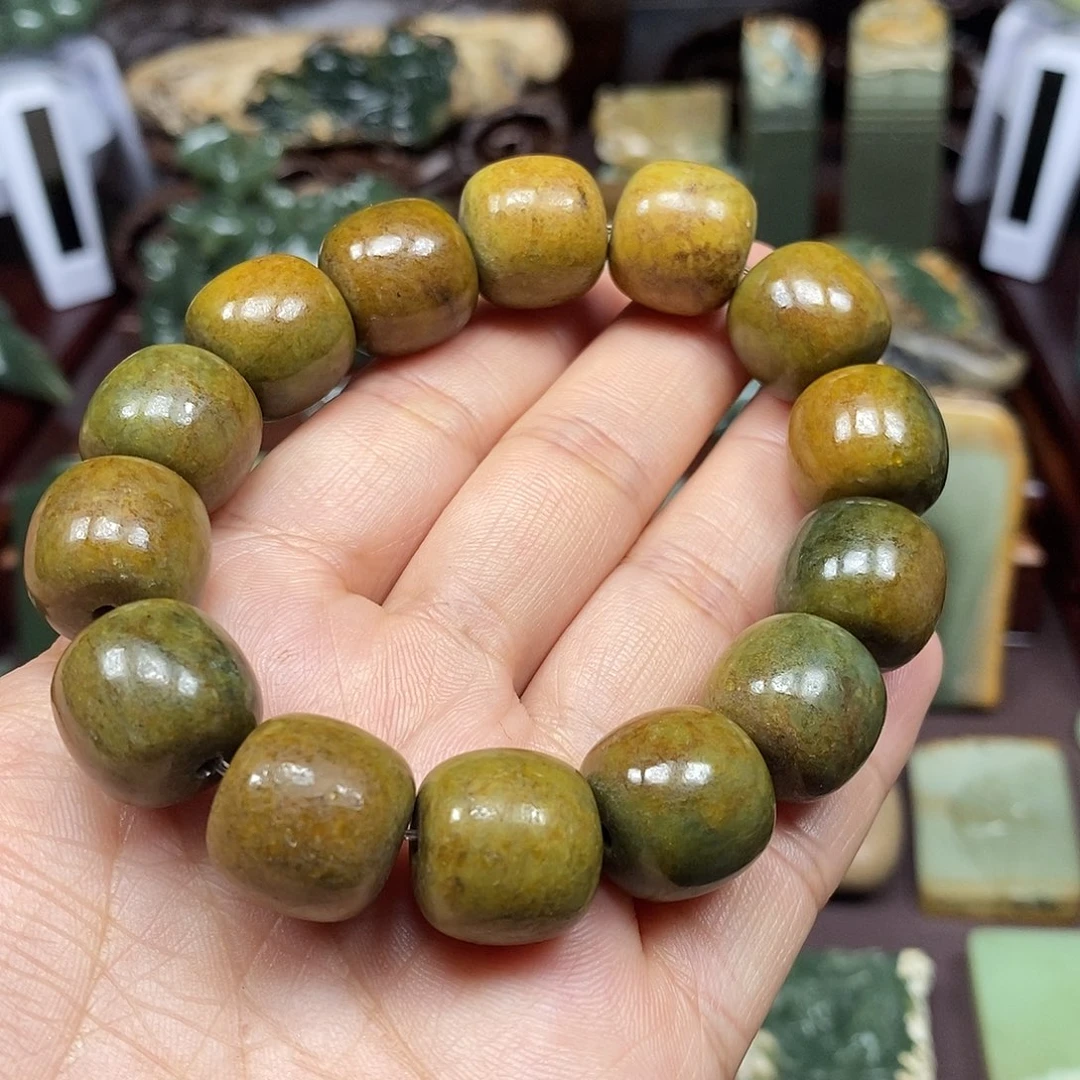 岫岩河磨玉（透闪石质玉）未镶嵌颈饰