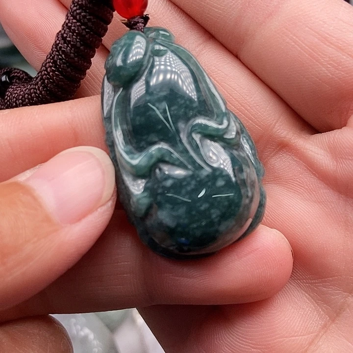 未镶嵌挂件翡翠翡翠