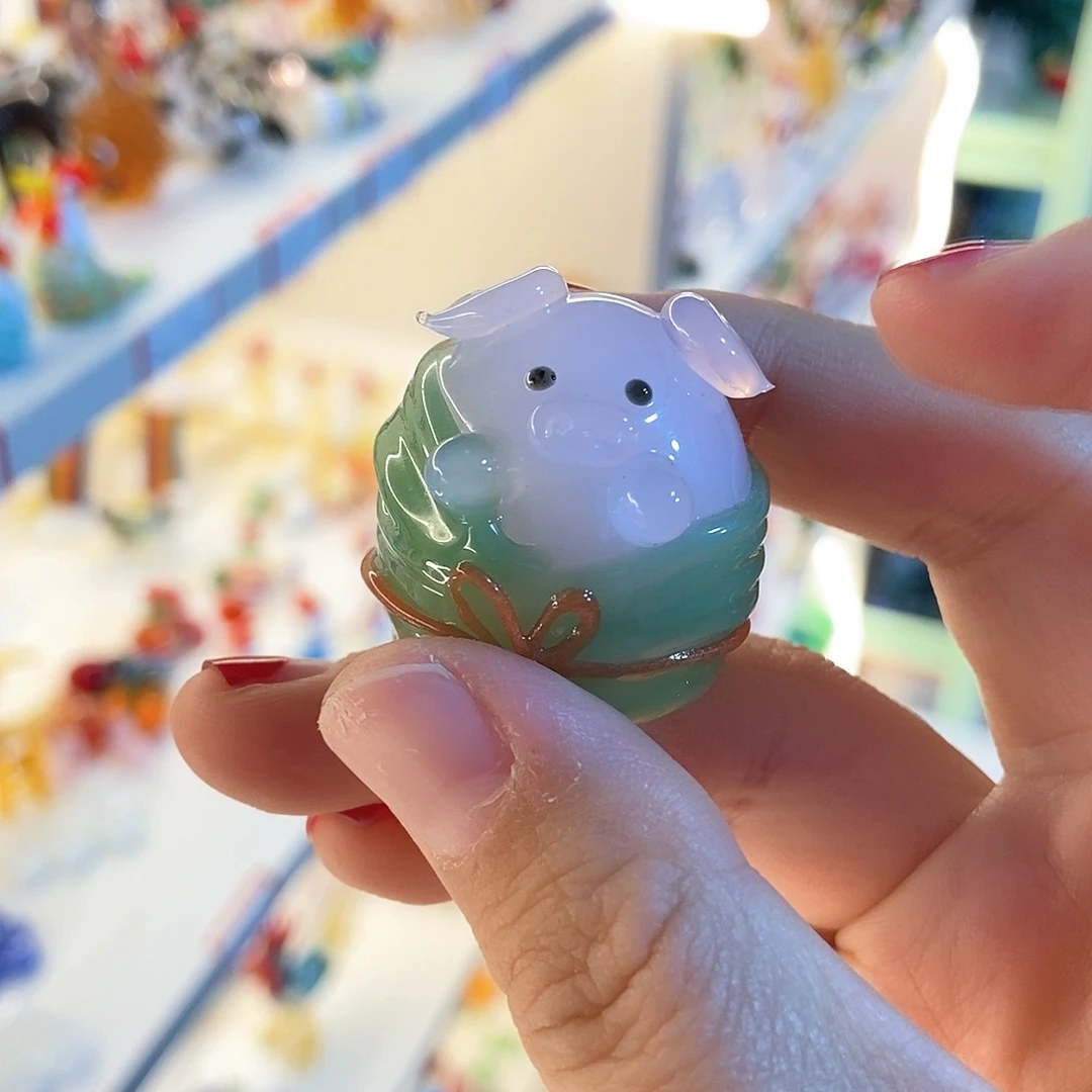 琉璃手工艺品有瑕