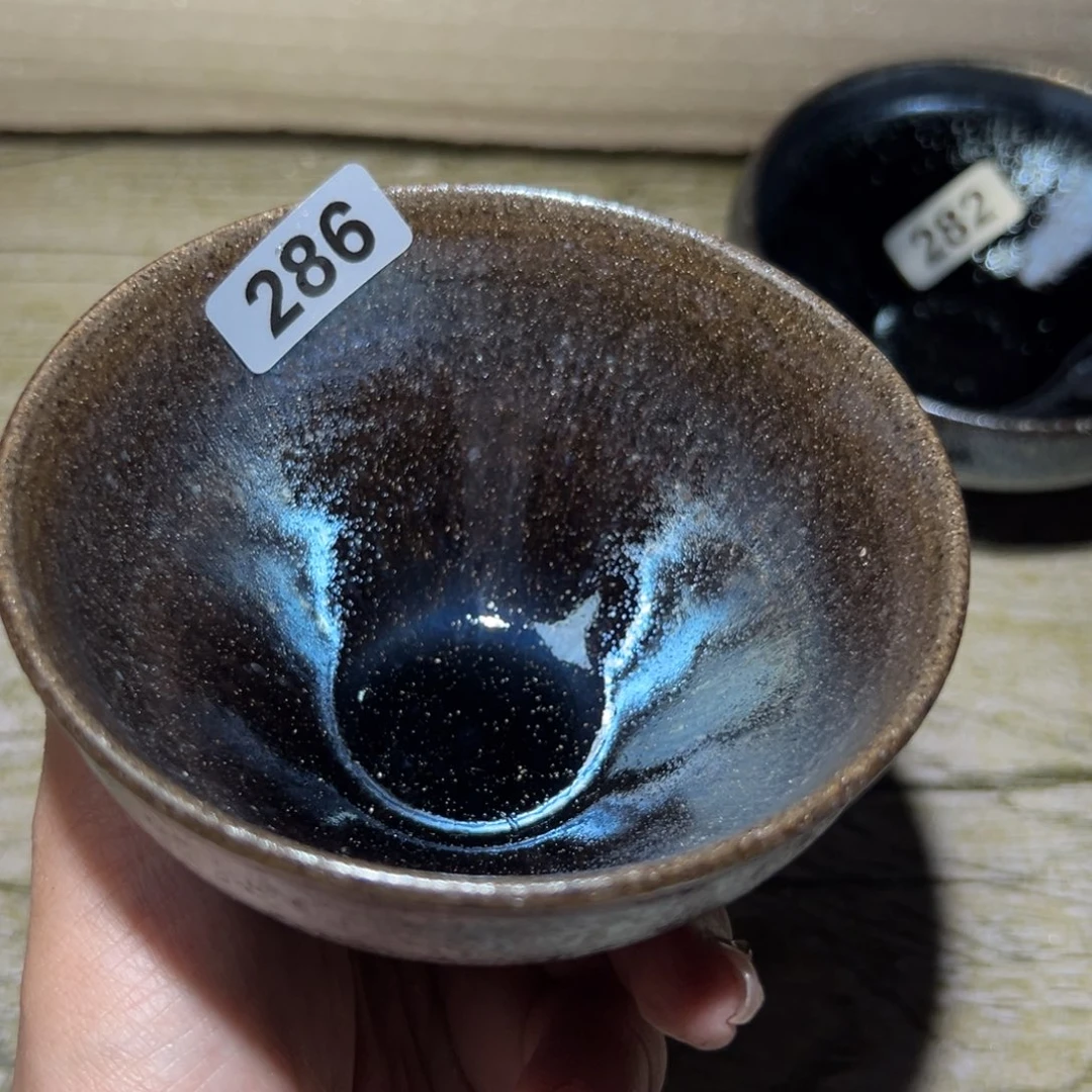 翀***茶盏全手工原矿原釉建盏