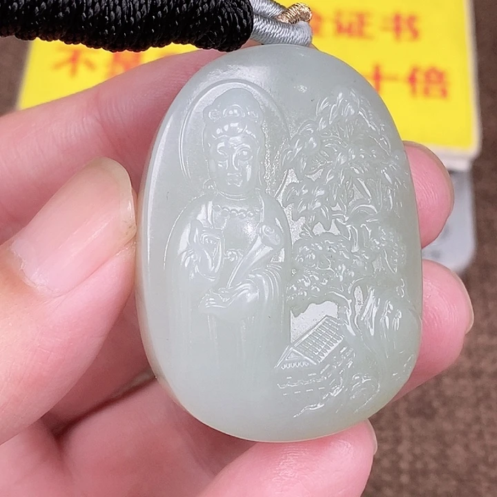 颈饰未镶嵌和田玉