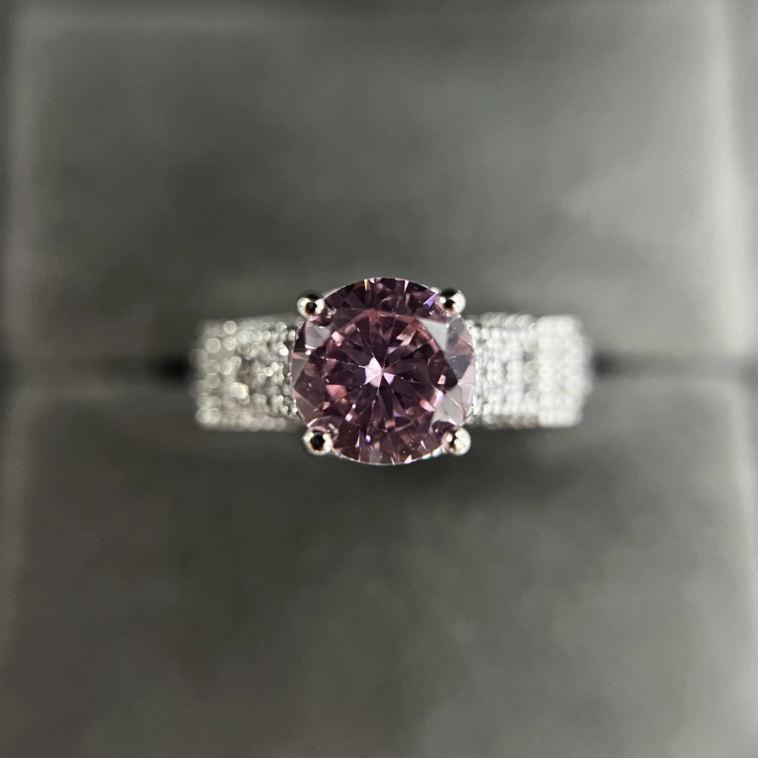 粉钻戒指—————————