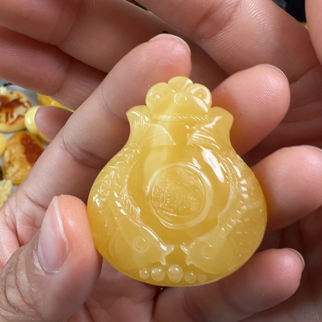 蜜蜡未镶嵌裸石蜜蜡