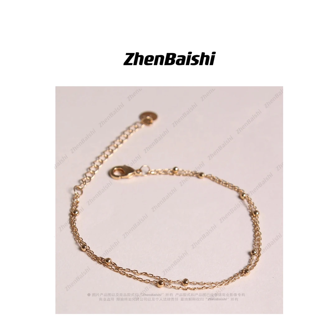 铜合金手链 双层叠戴款手链【20115】