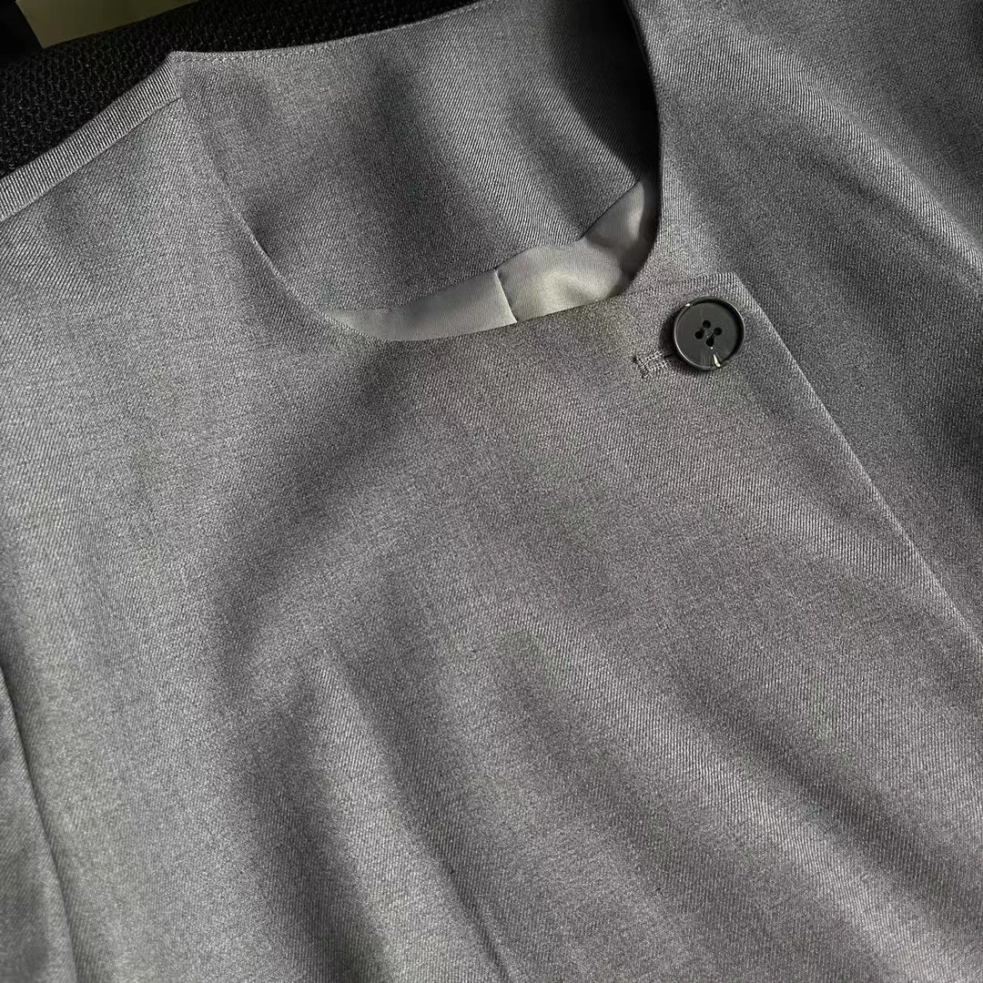 2024新 正装女职场套装西服职业套装灰色西装外套裤子套装 LTA049