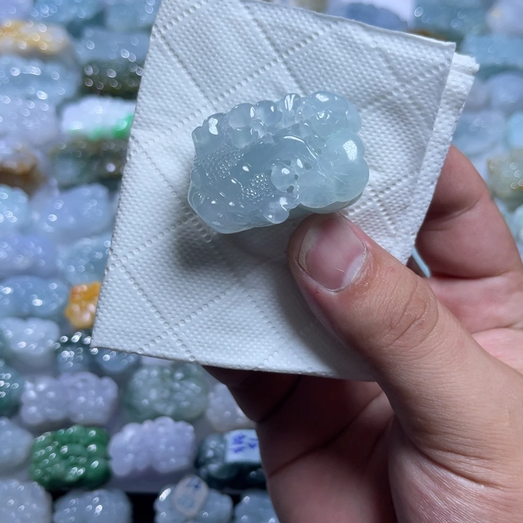 定制翡翠未镶嵌天然